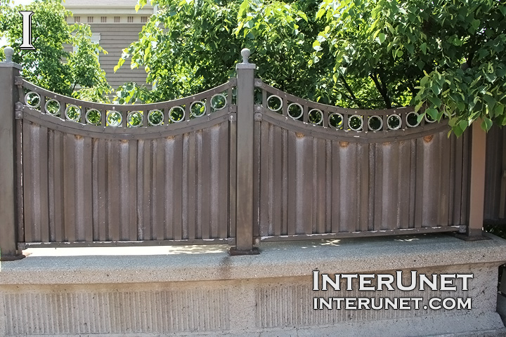 fence metal-concrete-fence-design-ideas