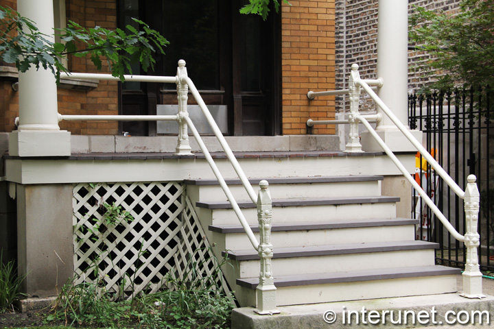 front porch porch-on-concrete-pillars-with-custom-railing