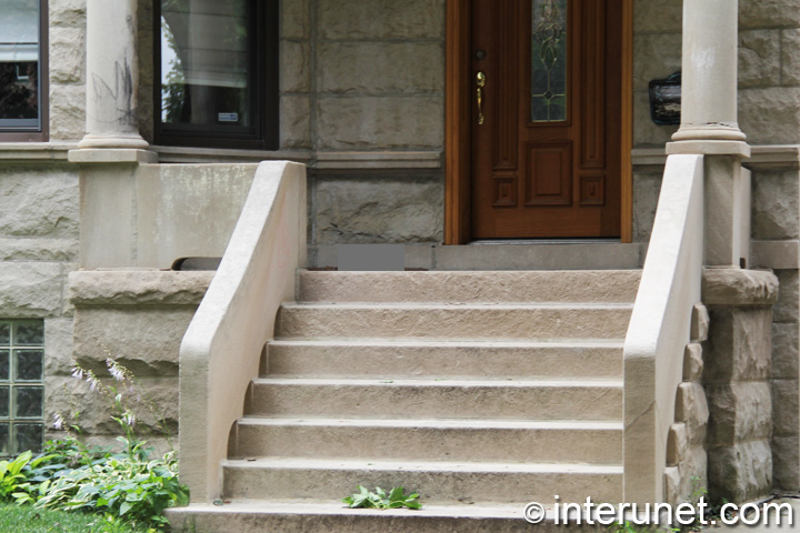 solid-concrete-front-porch