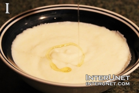 semolina cooked-semolina