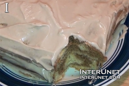 Cake zebra-cake-homemade