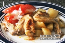 Chicken Wings baked-chicken-wings-with-potato