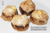 Baked- Mushrooms baked-stuffed-with-meat-mushrooms