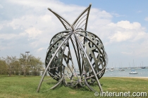 "Transformation" sculpture in Chicago by Fisher Stolz