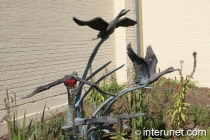 ducks-sculpture-in-Brookfield-Zoo