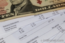 earnings statement earnings-statement-with-10-dollars-bill
