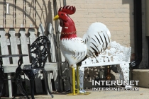 rooster-sculpture-tied-to-the-pole