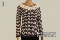 crochet-striped-sweater