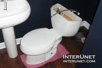 Toilet toilet-installation