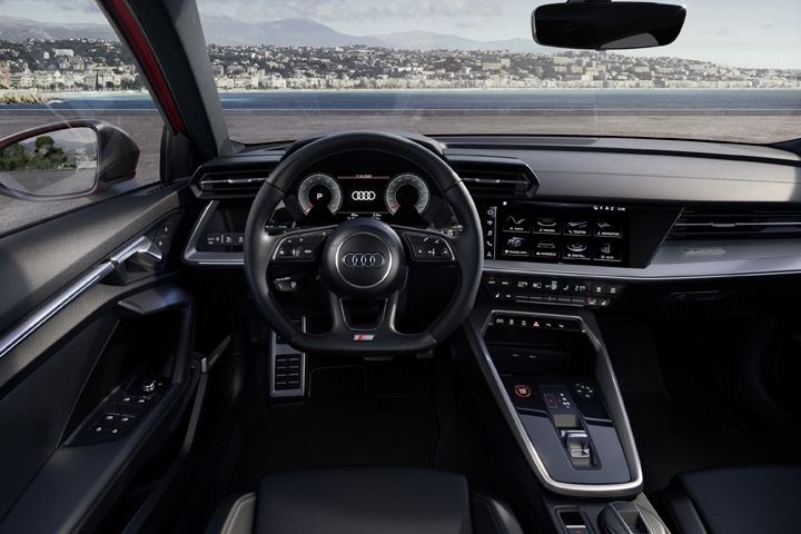 2021 Audi S3 Sedan dash