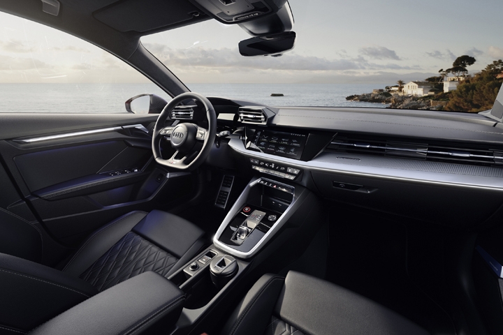 2021 Audi S3 Sedan front inside