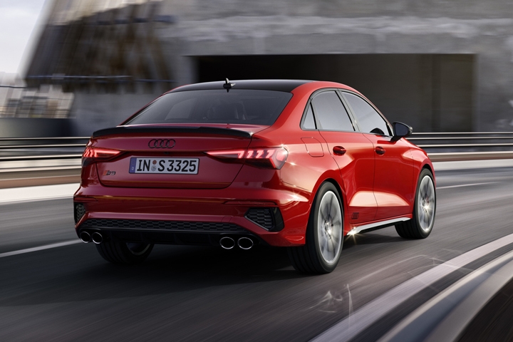 2021 Audi S3 Sedan rear right