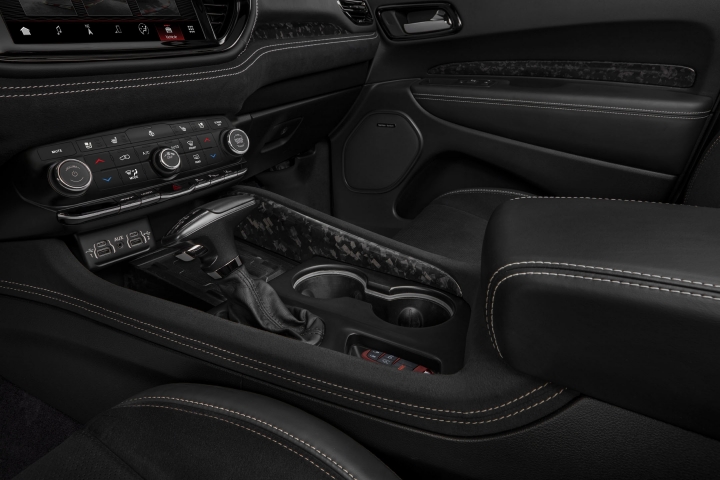 2021 Dodge Durango SRT Hellcat center console