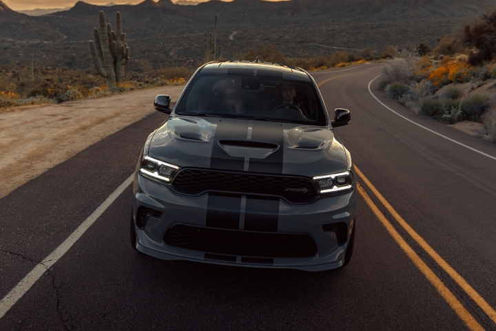 2021 Dodge Durango SRT Hellcat running