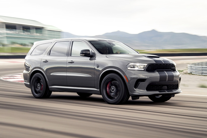 2021 Dodge Durango SRT Hellcat track speed