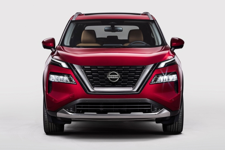2021 Nissan Rogue red
