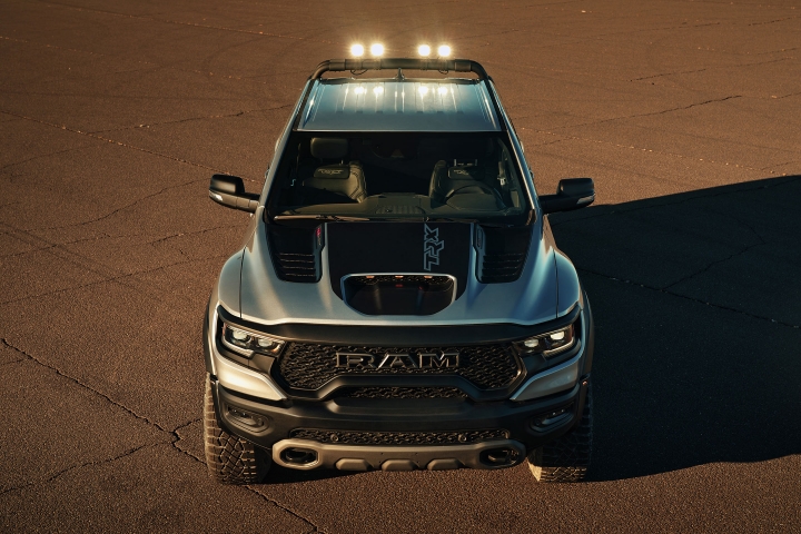 2021 RAM 1500 TRX birdeye view