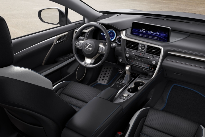 2021-Lexus-RX-F-Sport-Black-Line-interior