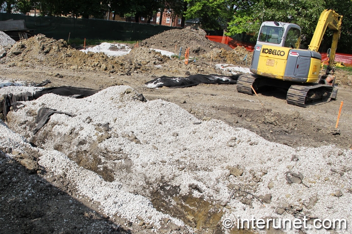 excavation excavator-digging-tranches