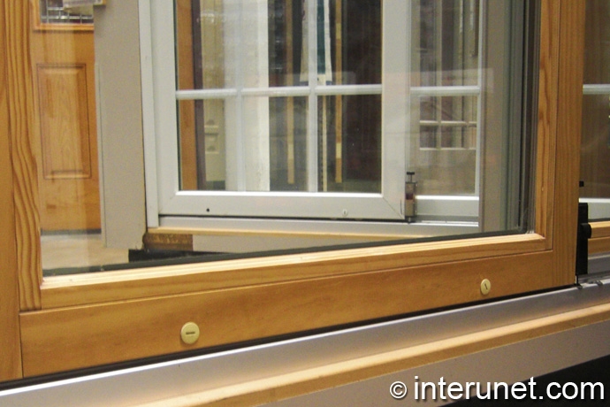 glass door glass-door-with-wood-frame