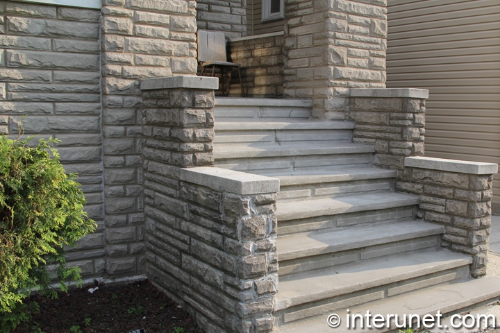 stylish-concrete-steps-to-front-porch