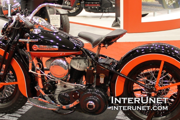 1947 Harley-Davidson WL 1947 Harley-Davidson WL custom built motorcycle