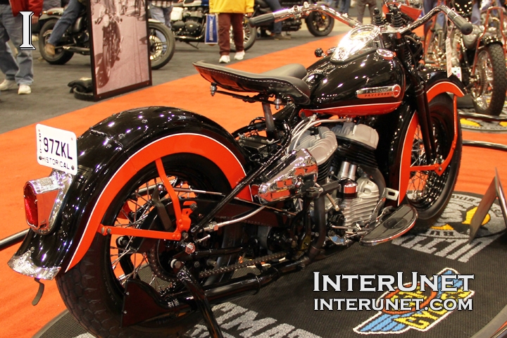 1947 Harley-Davidson WL 1947 Harley-Davidson WL retro MOD