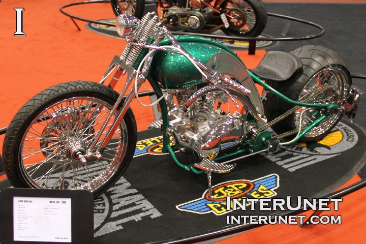 1971 Triumph modified Custom free style motorcycle