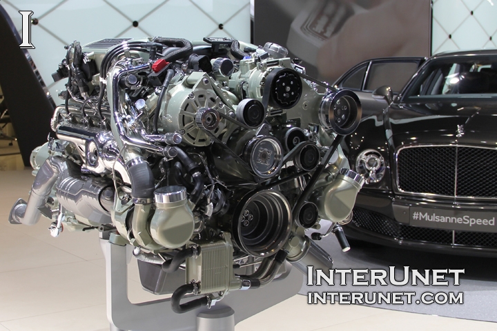  2015 Bentley Mulsanne Speed engine