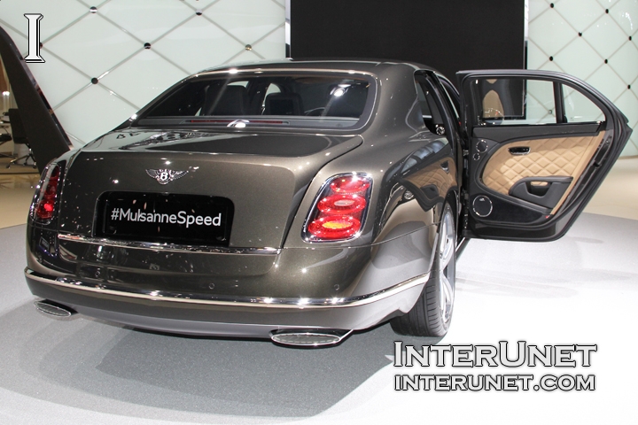 2015 Bentley Mulsanne Speed 2015 Bentley Mulsanne Speed rear view
