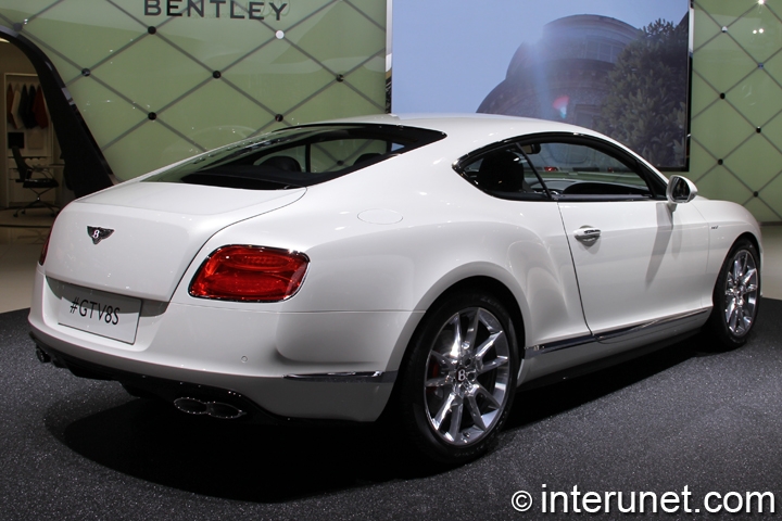 2015 Bentley Continental GT V8 S 2015-Bentley-Continental-GT-V8-S-rear-side-view