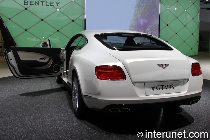 2015 Bentley Continental GT V8 S 2015-Bentley-Continental-GT-V8-S-rear-view