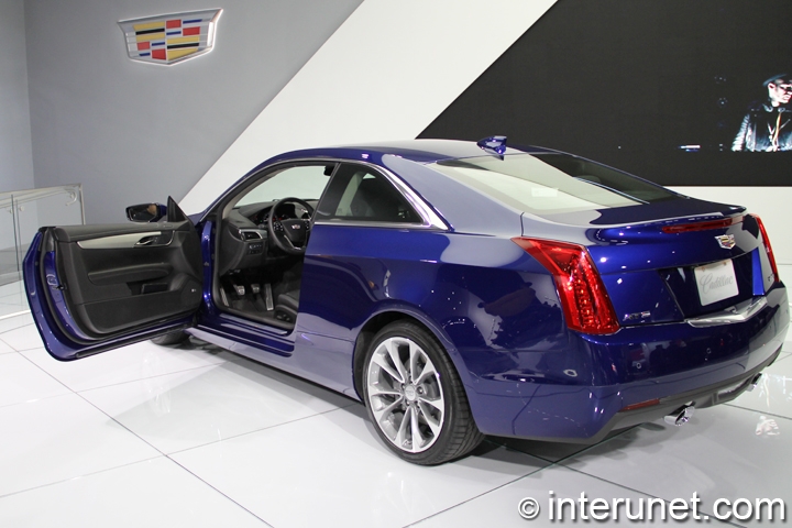 2015 Cadillac ATS Coupe 2015-Cadillac-ATS-Coupe-with-driver's-door-opened