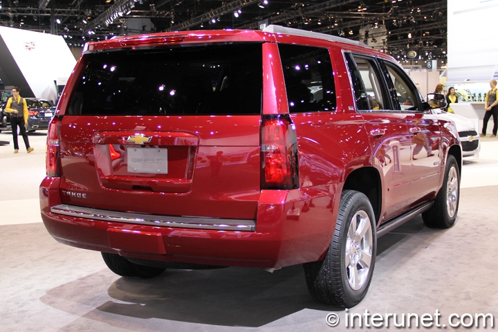 2015 Chevrolet Tahoe 2015-Chevrolet-Tahoe-rear-view