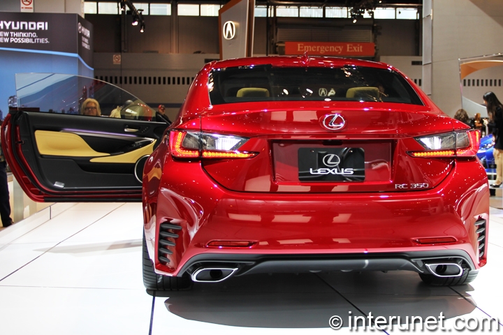 2015 Lexus RC 350 2015-Lexus-RC-350-rear-view