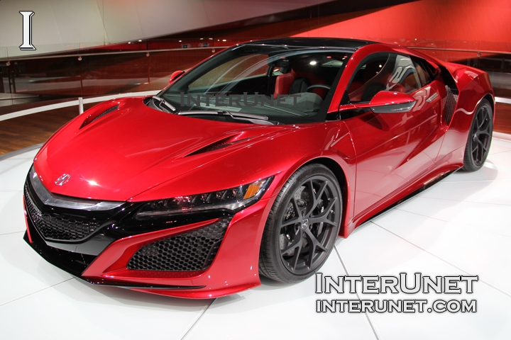 2016 Acura NSX 2016 Acura NSX front driver side view