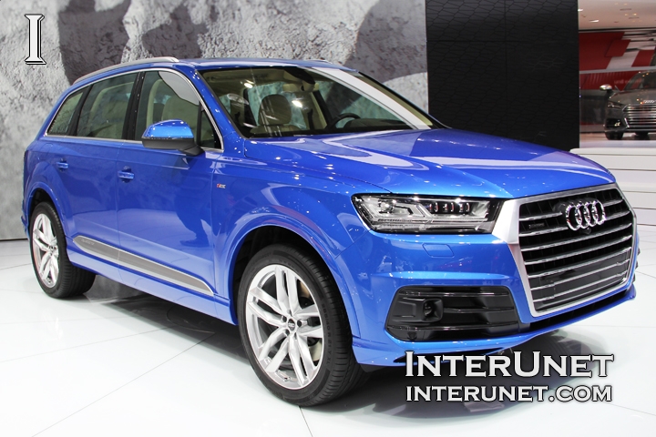 2016 Audi Q7 2016 Audi Q7 front passenger side