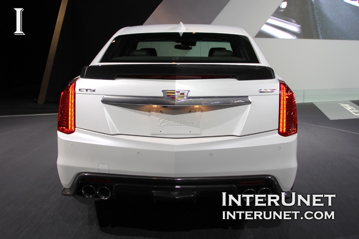 2016 Cadillac CTS-V 2016-Cadillac-CTS-V-rear