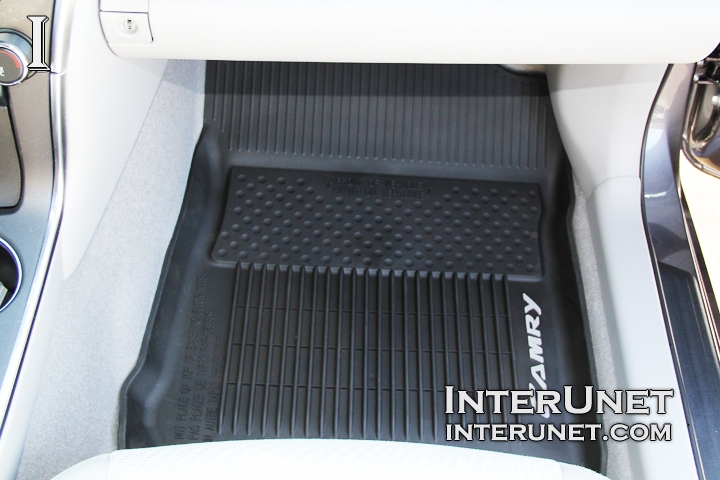 2016 Toyota Camry rubber floor mats 2016-Toyota-Camry-rubber-floor-mats-front