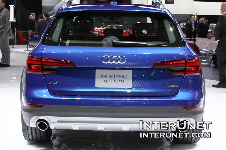 2017 Audi A4 Allroad Quattro 2017-Audi-A4-Allroad-Quattro-rear