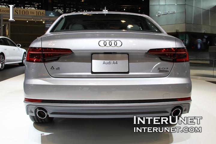 2017 Audi A4 Sedan 2017-Audi-A4-Sedan-S-line-2.0T-Quattro-rear