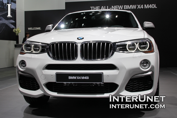 2017 BMW X4 M40i 2017-BMW-X4-M40i-front