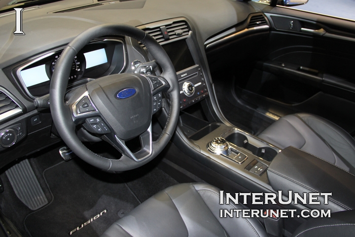 2017 Ford Fusion Titanium 2017-Ford-Fusion-Titanium-interior