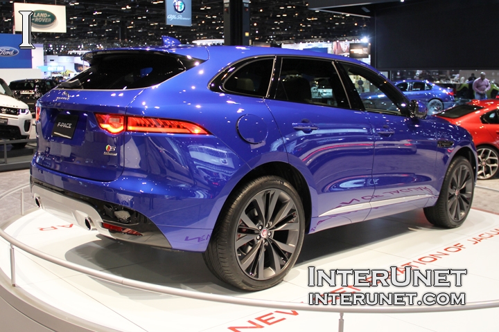2017 Jaguar F-Pace 2017-Jaguar-F-Pace-rear-side