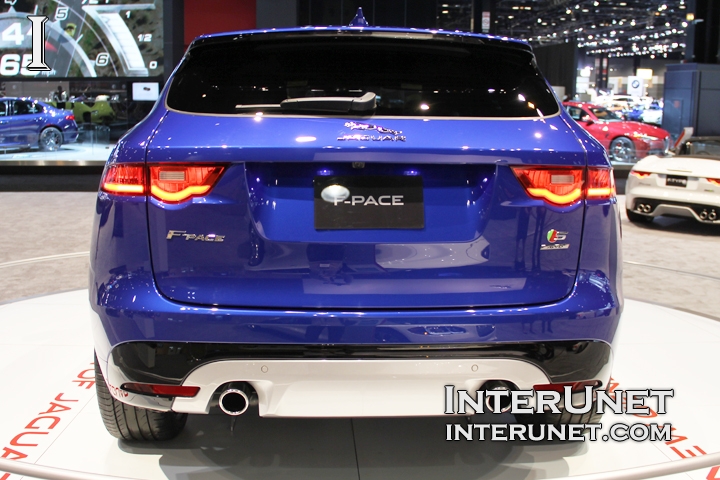2017 Jaguar F-Pace 2017-Jaguar-F-Pace-rear