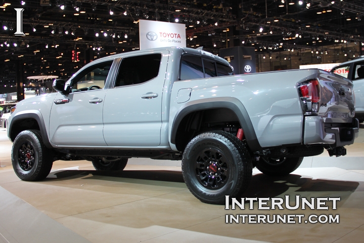 2017 Toyota Tacoma TRD-Pro 2017-Toyota-Tacoma-TRD-Pro-rear-side