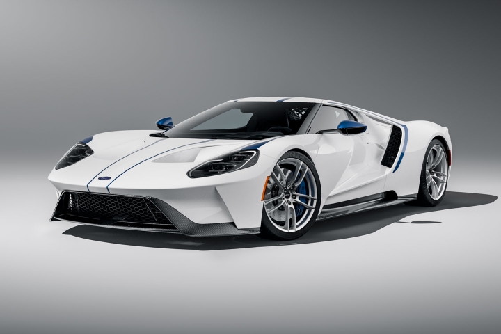 2021 Ford GT 2021-Ford-GT-Frosted-White
