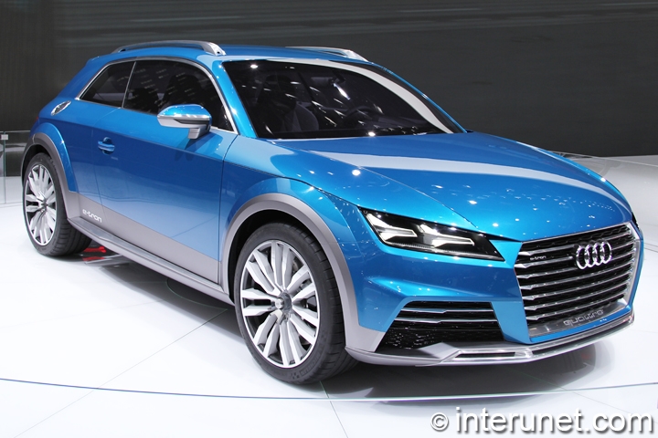 Audi concept Audi-e-tron-front-side-view