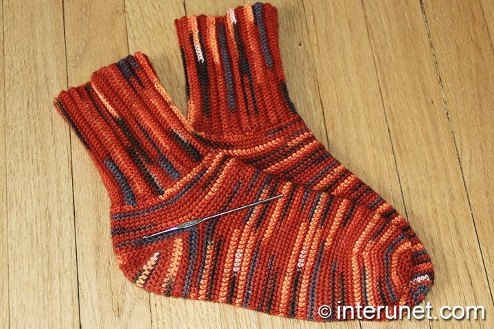 socks crochet-men's-socks