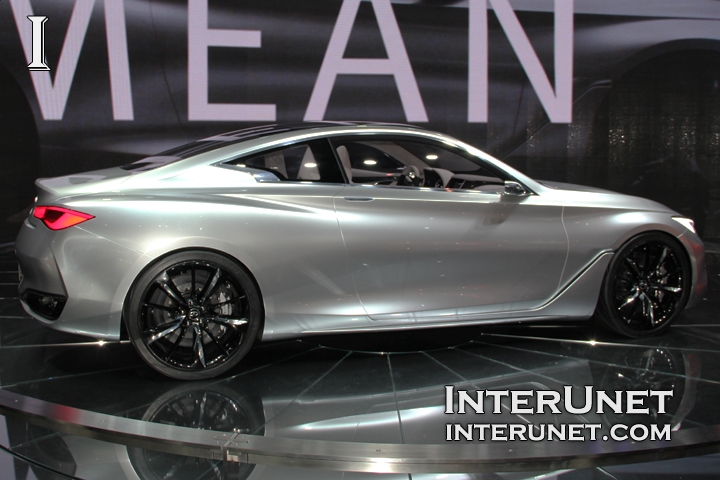 Infiniti Q60 concept Infiniti Q60 concept passenger side